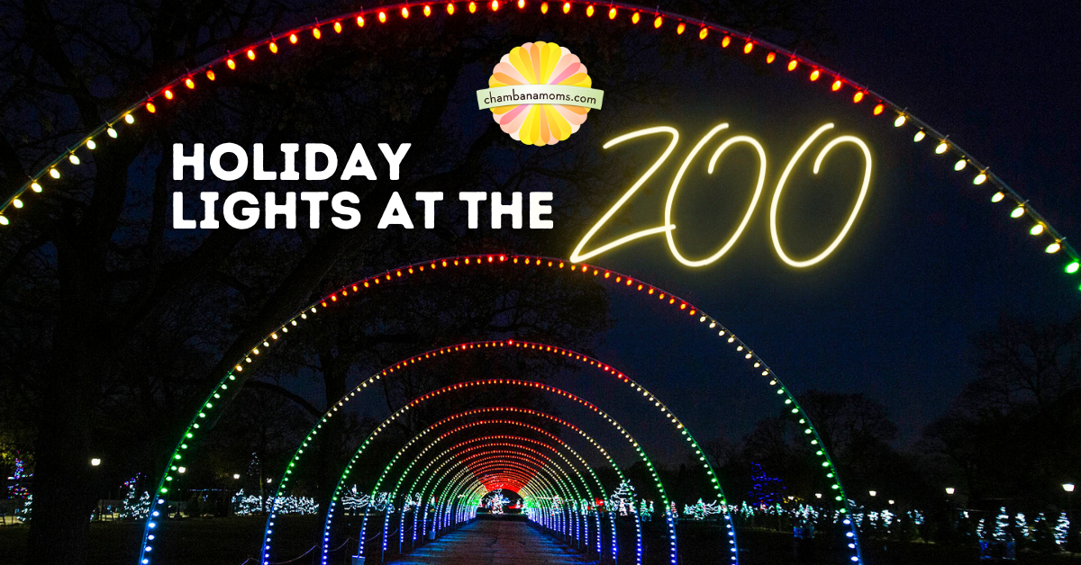 Holiday Lights at the Zoo: Where to Drive From Champaign-Urbana